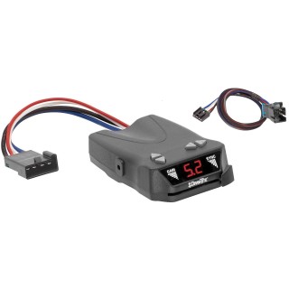 Trailer Brake Control for 08-16 Winnebago Destination Eclipse Ultra Forza Grand Tour Journey Express Meridian Solei Vectra Draw-Tite Activator Electric Trailer Brakes Module Box Controller 1-4 Axle