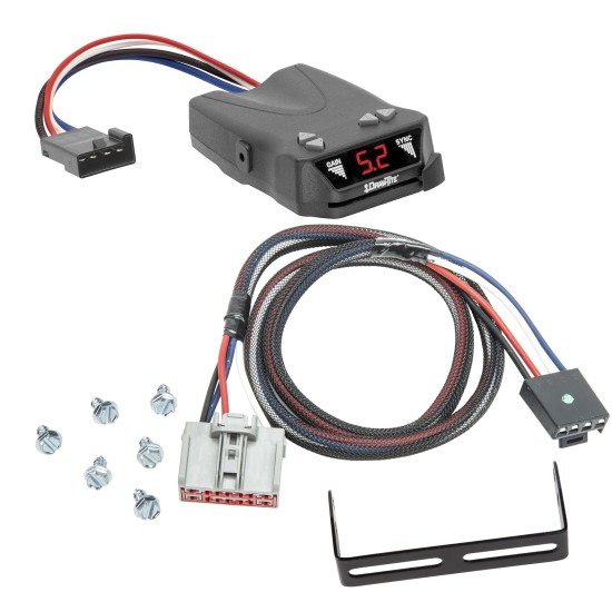 Trailer Brake Control for 19-23 Chevy Silverado GMC Sierra 1500 20-23 2500 3500 HD Draw-Tite Activator Electric Trailer Brakes Module Box Controller 1-4 Axle