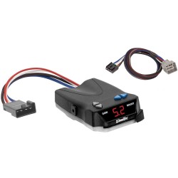 Trailer Brake Control for 15-24 RAM 1500 2500 3500 4500 5500 w/ Plug Play Wiring Adapter I-Command Draw-Tite Electric Proportional Trailer Brakes Module Box Controller Trailer Brake Control for 15-24 RAM 1500 2500 3500 4500 5500 w/ Plug Play Wiring Adapter I-Command Draw-Tite Electric Proportional Trailer Brakes Module Box Controller