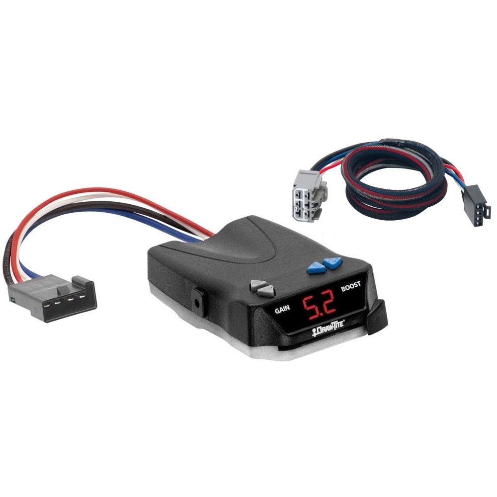 Brake Control Unit Mounting Hardware and Bracket Vehicle specific Plug and Play Wiring Adapter 5535 3026 Draw-Tite Trailer Brake Control 07-18 GMC Acadia 17 Acadia Limited Plug Play Wiring Adapter I-Command Draw-Tite Electric Proportional Trailer Brakes Trailer Brake Control for 07-18 GMC Acadia 17 Acadia Limited w/ Plug Play Wiring Adapter I-Command Draw-Tite Electric Proportional Trailer Brakes Module Box Controller