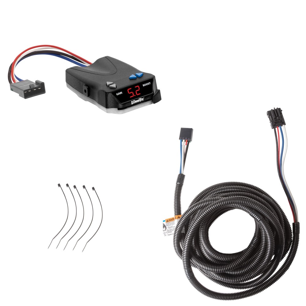Brake Control Unit Mounting Hardware and Bracket Vehicle specific Plug and Play Wiring Adapter 5535 3037-p Draw-Tite Trailer Brake Control 07-21 BMW X5 Factory 7-Way Plug Play Wiring Adapter I-Command Draw-Tite Electric Proportional Trailer Brakes Module Trailer Brake Control for 07-24 BMW X5 w/ Factory 7-Way w/ Plug Play Wiring Adapter I-Command Draw-Tite Electric Proportional Trailer Brakes Module Box Controller