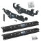 Reese Outboard Quick Install Rail Kit and 20K 5th Wheel Hitch For 99-10 Ford F250 F350 F450 Custom Fit No Drill Base Rails For 5th Wheel and Trailer Fifth