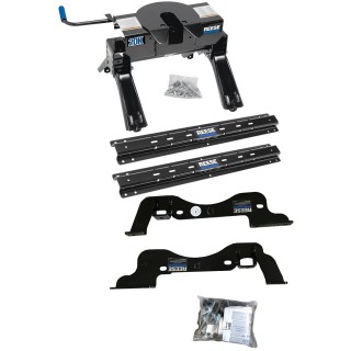 Reese Outboard Fifth Wheel Rail Kit Custom Outboard Quick Connect Brackets Reese Pro Series 5th Wheel Trailer Hitch 20K Installation Hardware Installation Instructions 56017-53 30119 Reese Reese Outboard Quick Install Rail Kit and 20K 5th Wheel Hitch 17-1 Reese Outboard Quick Install Rail Kit and 20K 5th Wheel Hitch For 17-19 Ford F250 F350 Custom Fit No Drill Base Rails For 5th Wheel and Trailer Fifth
