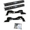Reese Outboard Fifth Wheel Rail Kit Custom Outboard Quick Connect Brackets Reese 5th Wheel Trailer Hitch 16K Installation Hardware Installation Instructions 56017-53 30047 Reese Reese Outboard Quick Install Rail Kit and 16K Dual Jaw 5th Wheel Hitch 17-19 Reese Outboard Quick Install Rail Kit and 16K Dual Jaw 5th Wheel Hitch For 17-19 Ford F250 F350 Custom Fit No Drill Base Rails For 5th Wheel and Trailer Fifth