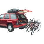 Trailer Tow Hitch For 88-04 Nissan Frontier Pickup D21 w/ 4 Bike Carrier Rack