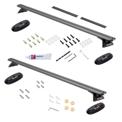 Rola Roof Rack For 96-22 Chevy Express GMC Savana Van 1500 2500 3500 All Styles 55" Aluminum Cross Bars Lockable Covers Removeable Anchor Point Rola Roof Rack For 96-22 Chevy Express GMC Savana Van 1500 2500 3500 All Styles 55" Aluminum Cross Bars Lockable Covers Removeable Anchor Point
