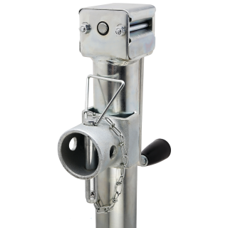 Bulldog 7K Pipe Mount Swivel Trailer Jack Sidewind Bulldog 7K Pipe Mount Swivel Trailer Jack, Sidewind, Zinc Coated for Corrosion Resistance
