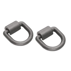 Dual Forged Heavy Duty 26,500 lb D-Rings w/Weld-On Bracket 3/4" Thick Rod Anchor Tie Down Truck Trailer (Qty:2) Dual Forged Heavy Duty 26,500 lb D-Rings w/Weld-On Bracket 3/4" Thick Rod Anchor Tie Down Truck Trailer (Qty:2)