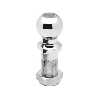 63051 Draw-Tite Replacement Part Pintle Hook Hitch Ball 2 inch Ball Chrome Draw-Tite 2" 10,000 lbs Pintle Hook Trailer Hitch Ball Tow 1-1/8" Shank Diameter x 2-1/4" Shank Length