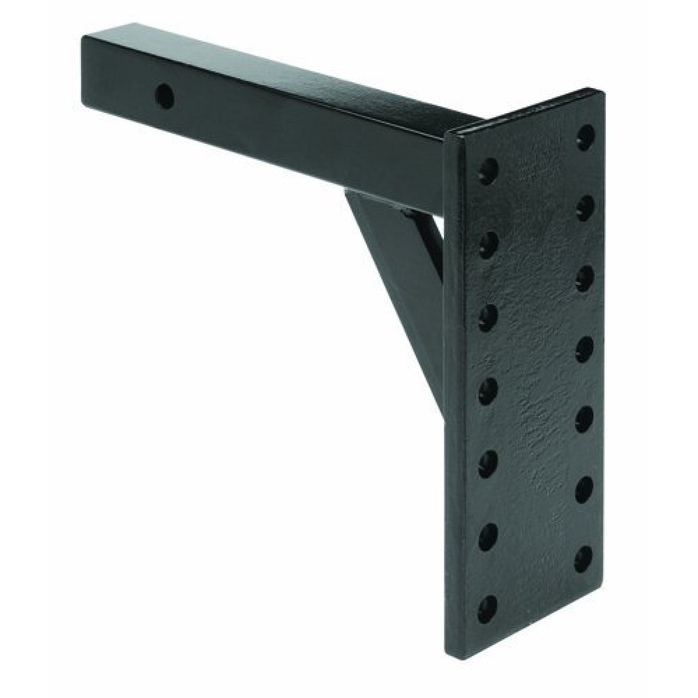 63058 Draw-Tite Pintle Hook Mounting Plate Fits 2 inch Receiver 8000 lbs. Capacity Draw-Tite 8K Adjustable Pintle Hook Receiver Fits 2" Trailer Tow Hitch Mount 11-3/8" Length 12-1/2" Drop 8,000 lbs Heavy Duty