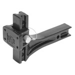 63072 Draw-Tite Pintle Hook Mounting Plate Fits 2 inch Receiver 14000 lbs. Capacity Adjustable Draw-Tite 14K Adjustable Pintle Hook Receiver Fits 2" Trailer Tow Hitch Mount Adjusts up to 10.5” Heavy Duty 14,000 lbs
