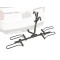 Trailer Tow Hitch For 06-12 Mitsubishi Eclipse Platform Style 2 Bike Rack w/ Hitch Lock and Cover