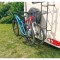 Trailer Tow Hitch For 06-12 Mitsubishi Eclipse Platform Style 2 Bike Rack w/ Hitch Lock and Cover