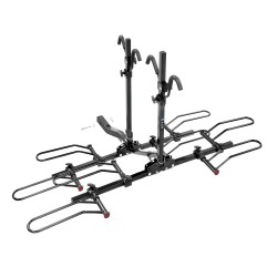 Pro Series Q-Slot 4 Bike Rack Carrier Rear Hitch Mount 2 Inch Rail Rack Platform Style Truck SUV Adult or Child Pro Series Q-Slot 4 Bike Rack Carrier Rear Hitch Mount 2 Inch Rail Rack Platform Style Truck SUV Adult or Child
