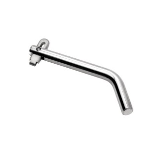 63204 Draw-Tite Trailer Hitch Pin & Clip Fits 1-1/4 inch Receiver 1/2 inch Pin Diameter 1/2" Integral Pin/Clip for 1-1/4" Sq. Trailer Hitch Tow Receivers - Zinc