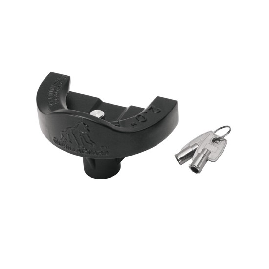 63228 Draw-Tite Trailer Hitch Coupler Lock Fits 2 inch Coupler Gorilla Guard Draw-Tite Trailer Tow Hitch Coupler Tongue Lock Gorilla Guard Fits 2" Couplers w/ 2 Keys
