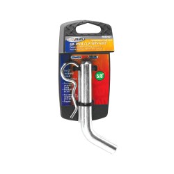 Packaged 5/8" Hole Style Trailer Tow Hitch Pin and Clip for 2" Sq. Receivers Packaged 5/8" Hole Style Trailer Tow Hitch Pin and Clip for 2" Sq. Receivers