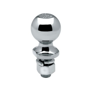 63889 Draw-Tite Trailer Hitch Ball 2 inch Diameter 3500 lbs. Capacity Chrome Packaged Trailer Hitch Ball 2" x 3/4" x 2-3/8" 3500 lbs. Chrome Tow Ball