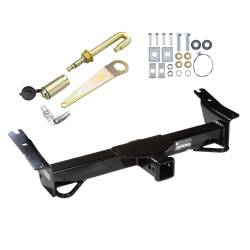Front Mount Trailer Tow Hitch For 84-01 Jeep Cherokee 84-90 Wagoneer Comanche w/ J-Pin Anti-Rattle Lock Front Mount Trailer Tow Hitch For 84-01 Jeep Cherokee 84-90 Wagoneer Comanche w/ J-Pin Anti-Rattle Lock