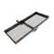 6502 Reese Explore StrongArm Trailer Hitch Mount Cargo Carrier Basket 48 inch x 20 inch 2 inch Receiver 500 lbs. Capacity Reese Folding 20"x48" 500 lbs Folding Cargo Carrier Basket Rack Fits 2" Trailer Tow Hitch Receiver Storage Luggage Tray Box Shelf