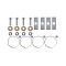 Front Mount Trailer Tow Hitch For 08-14 Ford E150 E250 08-21 E350 E450 w/ J-Pin Anti-Rattle Lock