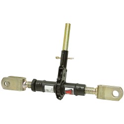 Bulldog Ratchet Jack 16K Pull 10K Push Clevic Type Handyman Tractor Offroad Farm Ratchet Centered w/ Zerk Fittings Yellow Zinc Dichromate Plated Screws Corrosion Resistant Reinforced Steel