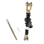 Bulldog 16K Pull Ratchet Jack with Offset Bulldog Ratchet Jack 16K Pull, Offset 3 inches to Right Side, with Zerk Fittings