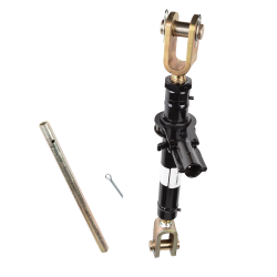 Bulldog Ratchet Jack 16K Pull 10K Push Clevic Type Handyman Tractor Offroad Farm Ratchet Offset 3 in. to right side w/ Zerk Fittings Yellow Zinc Dichromate Plated Screws Corrosion Resistant Reinforced Steel