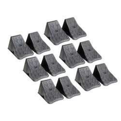 12 Pack Trailer Tire Chocks Rubber  12 Pack Trailer Tire Chocks Rubber