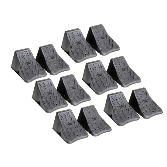 7000100 7000100 7000100 7000100 7000100 7000100 Reese Towpower 12 Pack Trailer Tire Chocks Rubber 12 Pack Trailer Tire Chocks Rubber