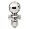 7011320 Reese Towpower Interlock Trailer Hitch Ball 2 inch Diameter 6000 lbs. Capacity Stainless Steel Reese 2" 6,000 lbs Stainless Steel For Step Bumpers InterLock Trailer Hitch Tow Ball 1" Shank Diameter x 2" Shank Length