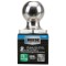 7011320 Reese Towpower Interlock Trailer Hitch Ball 2 inch Diameter 6000 lbs. Capacity Stainless Steel Reese 2" 6,000 lbs Stainless Steel For Step Bumpers InterLock Trailer Hitch Tow Ball 1" Shank Diameter x 2" Shank Length