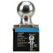 7011320 Reese Towpower Interlock Trailer Hitch Ball 2 inch Diameter 6000 lbs. Capacity Stainless Steel Reese 2" 6,000 lbs Stainless Steel For Step Bumpers InterLock Trailer Hitch Tow Ball 1" Shank Diameter x 2" Shank Length