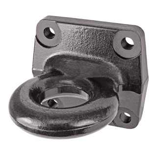 Reese Trailer Tow Hitch Lunette Ring Loop Eye 42,000 Lbs. 2-1/2" Diameter Flat Plate Mount Heavy Duty