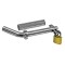 7021200 Reese Trailer Hitch Bent Pin w/ Brass Padlock Tongue Tow Receiver 1/2" and 5/8" 2" and 1-1/4" Receivers Reese Trailer Hitch Bent Pin w/ Brass Padlock Tongue Tow Receiver 1/2" and 5/8" For 2" and 1-1/4" Receivers