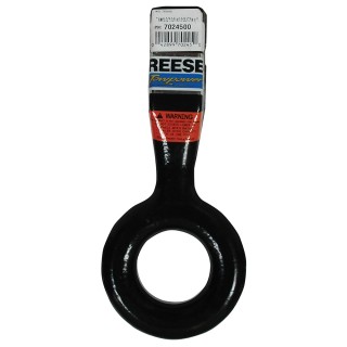7024500 Reese Towpower Recovery Ring Trailer Hitch Ball Mount 10000 lbs. Capacity Fits 2 inch Receiver Reese Lunette Ring Loop Eye 10,000 Lbs. 2" Receiver Mount Trailer Tow Hitch Heavy Duty 7-3/8" Long