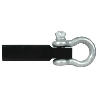 7024600 Reese Towpower Tow Ring Trailer Hitch Ball Mount 8000 lbs. Capacity Fits 2 inch Receiver Black Reese 8K Tow Ring Mount Shackle Fits 2" Trailer Hitch Receiver Accepts Rope or Chain Heavy Duty