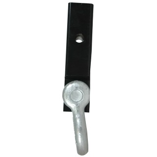 7024600 Reese Towpower Tow Ring Trailer Hitch Ball Mount 8000 lbs. Capacity Fits 2 inch Receiver Black Reese 8K Tow Ring Mount Shackle Fits 2" Trailer Hitch Receiver Accepts Rope or Chain Heavy Duty