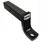 7028200 Reese Towpower Trailer Hitch Ball Mount 13000 lbs. Capacity Heavy Duty Fits 2-1/2 inch Receiver 5 inch Drop Black Reese Class V 13,000 lbs Trailer Hitch Ball Mount Fits 2-1/2" Tow Receiver 5" Drop 3-1/2" Rise 1-1/4" Ball Hole Heavy Duty Black Metal Shield Finish