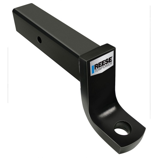7028200 Reese Towpower Trailer Hitch Ball Mount 13000 lbs. Capacity Heavy Duty Fits 2-1/2 inch Receiver 5 inch Drop Black Reese Class V 13,000 lbs Trailer Hitch Ball Mount Fits 2-1/2" Tow Receiver 5" Drop 3-1/2" Rise 1-1/4" Ball Hole Heavy Duty Black Metal Shield Finish
