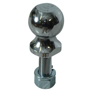 7029000 Reese Towpower Trailer Hitch Ball 2 inch Diameter 3500 lbs. Capacity Chrome Reese 2" 3,500 lbs Trailer Hitch Tow Ball 3/4" Shank Diameter x 2-3/8" Shank Length Solid Steel Chrome