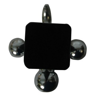 Reese Triple Ball Trailer Hitch Ball Mount w/ Tow Hook Fits 2" Tow Receiver 1-7/8" 2" and 2-5/16" Balls Chrome