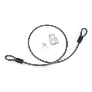 7033830 Reese Towpower Cable Lock 4 ft. Length Reese 4 Foot Cable Lock For Bike Wheels Snowboard Bindings Spare Tires Ladders Tools and others Steel Cable 5/16 Diameter