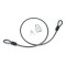 7033830 Reese Towpower Cable Lock 4 ft. Length Reese 4 Foot Cable Lock For Bike Wheels Snowboard Bindings Spare Tires Ladders Tools and others Steel Cable 5/16 Diameter