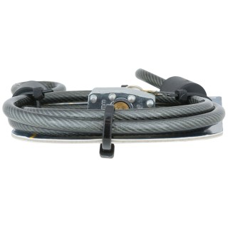 7033830 Reese Towpower Cable Lock 4 ft. Length Reese 4 Foot Cable Lock For Bike Wheels Snowboard Bindings Spare Tires Ladders Tools and others Steel Cable 5/16 Diameter