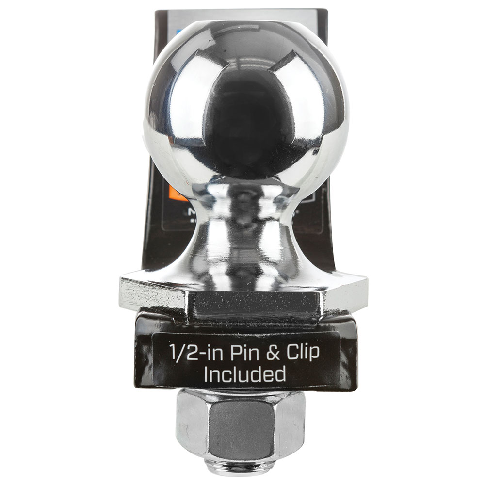 Reese Interlock Class 2 Trailer Tow Starter Kit 2" Drop 3/4" Rise w/ 2 Inch Chrome Towing Ball 3,500 Lbs Fits 1-1/4" Hitch Opening