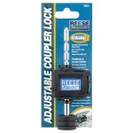 7057430 Reese Towpower Trailer Hitch Coupler Lock Adjustable 360 Degree Head Reese Adjustable Trailer Tow Hitch Coupler Tongue Lock Fits Most Couplers w/ 2 Keys 3/16" Pin Diameter Easy Access Adjusts from 5/8" to 3" Bulk