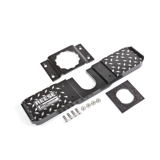7060200 Reese Towpower Ball Mount Step Reese Trailer Hitch Tow and Go Step Hitch Fits 2" Ball Mount Receiver Bumper Protector
