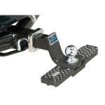 7060200 Reese Towpower Ball Mount Step Reese Trailer Hitch Tow and Go Step Hitch Fits 2" Ball Mount Receiver Bumper Protector