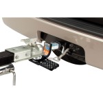 7060200 Reese Towpower Ball Mount Step Reese Trailer Hitch Tow and Go Step Hitch Fits 2" Ball Mount Receiver Bumper Protector
